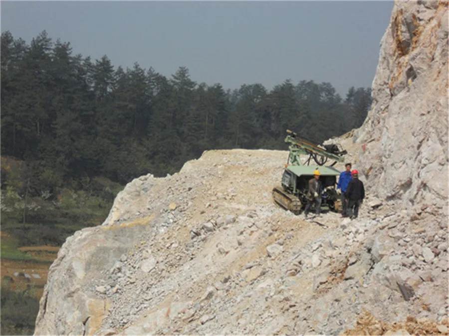 Z115Y New Condition Hydraulic Drilling Rig For 40m Mining Hard Rock