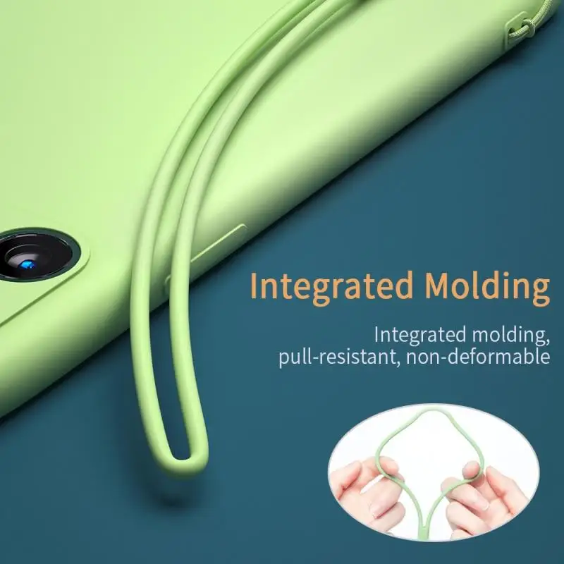 Оптовая продажа, профессиональный плоский водонепроницаемый брелок, маленький жидкий силиконовый ремешок на запястье, ремешок на руку для airтеги, iPhone, телефона, камеры