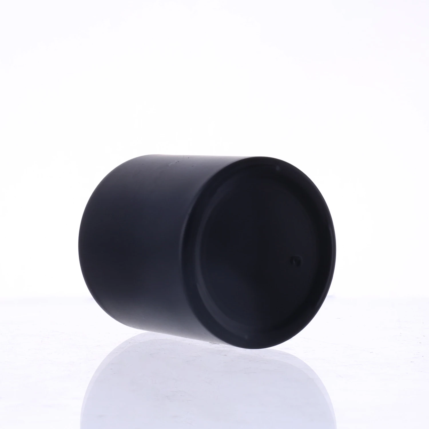 Perfume Bottle Matte Black 30ml 50ml 100ml Flat Shoulder Round Cylinder Glass Perfume Bottle