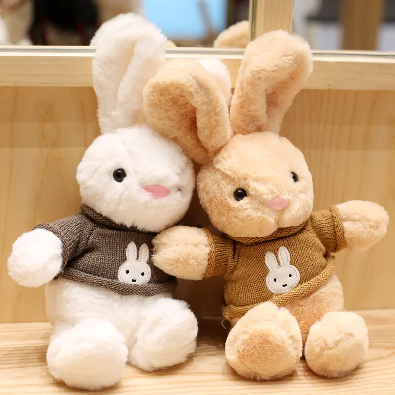 Hot Sale Custom Popular Birthday Children Girls Gift Cute Kawaii Animal Doll Bunny Easter Soft Rabbit Plush Stuffed Toys