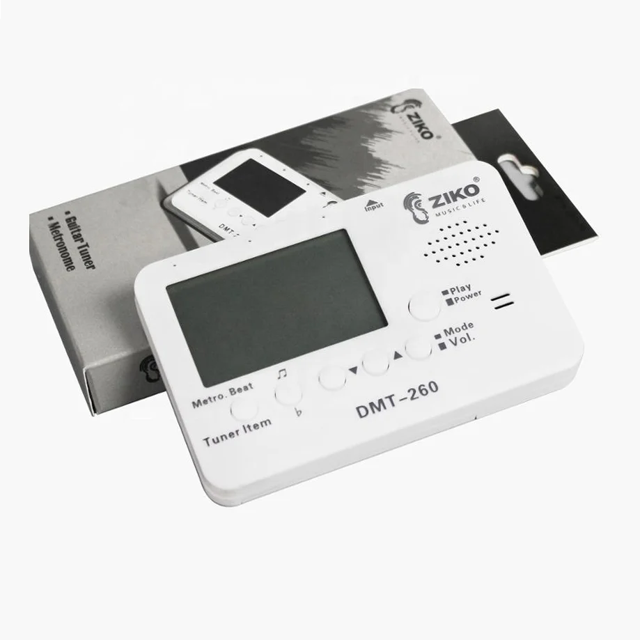 Guitar Digital Metronome And Tuner Clip-On Digital ElectronicTuner Metronome for Guitar Bass  Ukulele