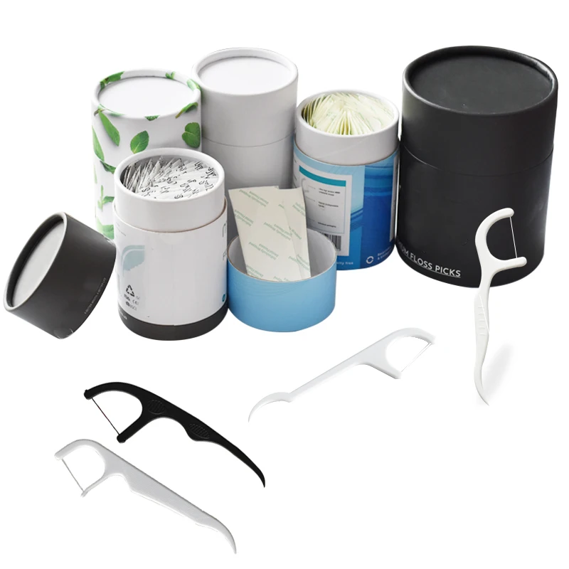 100% Compostable Eco Friendly Pla Biodegradable Flosser Dental Floss Picks Hilos Dentales Para Mujeres orthodontic floss