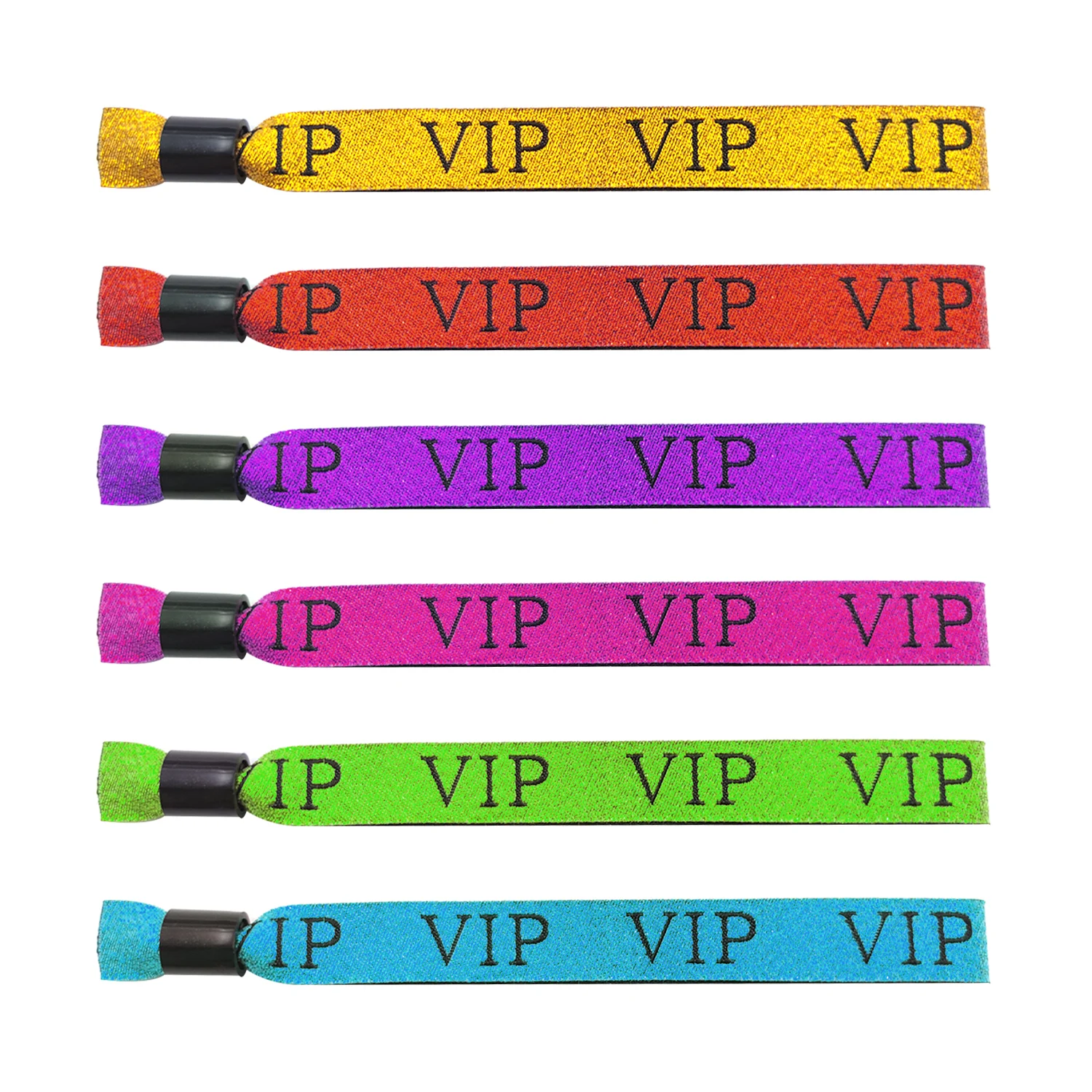 Party Custom Logo Barrel Lock Custom Woven Wristband Jacquard Customized Logo Promotion LX  Wrist Bands 15mm