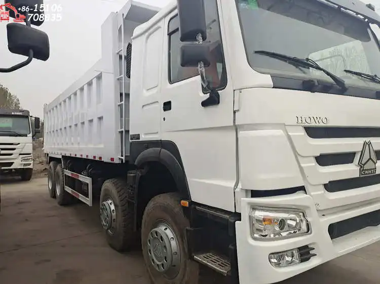 
Second Hand Used 12 Wheel 8X4 Sinotruk 30 cbm Howo 40 ton Dump Tipper Truck 