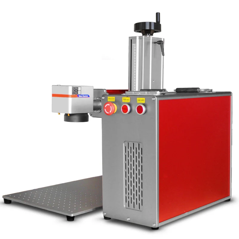 Gold And Silver Laser Engraving Machine Metal Laser Cutting Machine 20W 30W 50W 60W Fiber Laser Marking Machine