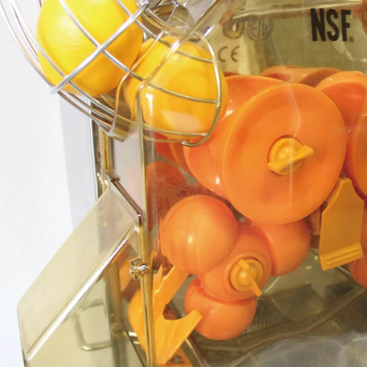 2000B-2 professional automatic orange juicer commercial juicer extractor with Ce certificate