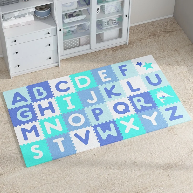 Lifttop Children Developing Play Rugs Baby Play Mats Number Letter Cartoon EVA Foam Puzzle Mats
