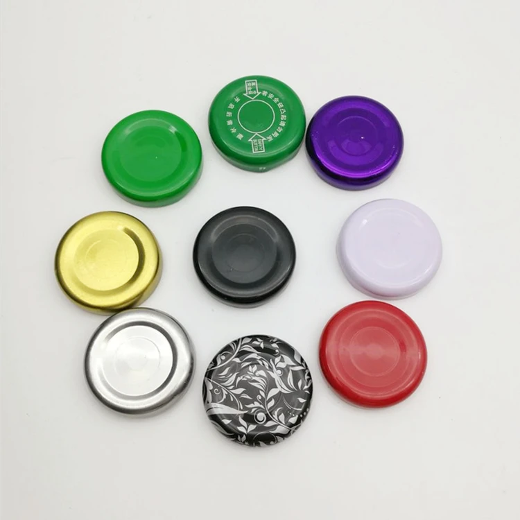 Hot Size 38MM 63MM 82MM Twist Off Tinplate Lug Cap/Lid