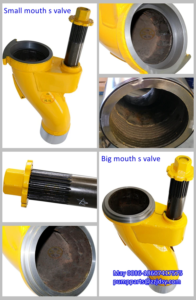 80mm Shaft Putzmeister Concrete Pump S Valve 402865