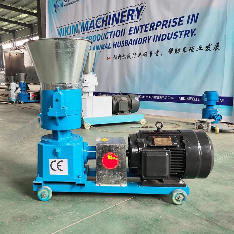 2024 low price animal feed processing equipment cow food sheep horse pellet machine