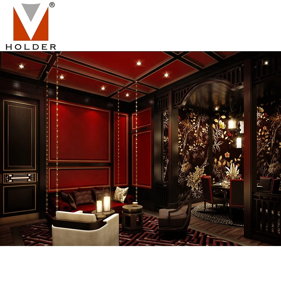 Chinese design solid wood made 5 star hotel lobby furniture hotel chair and table furniture sets