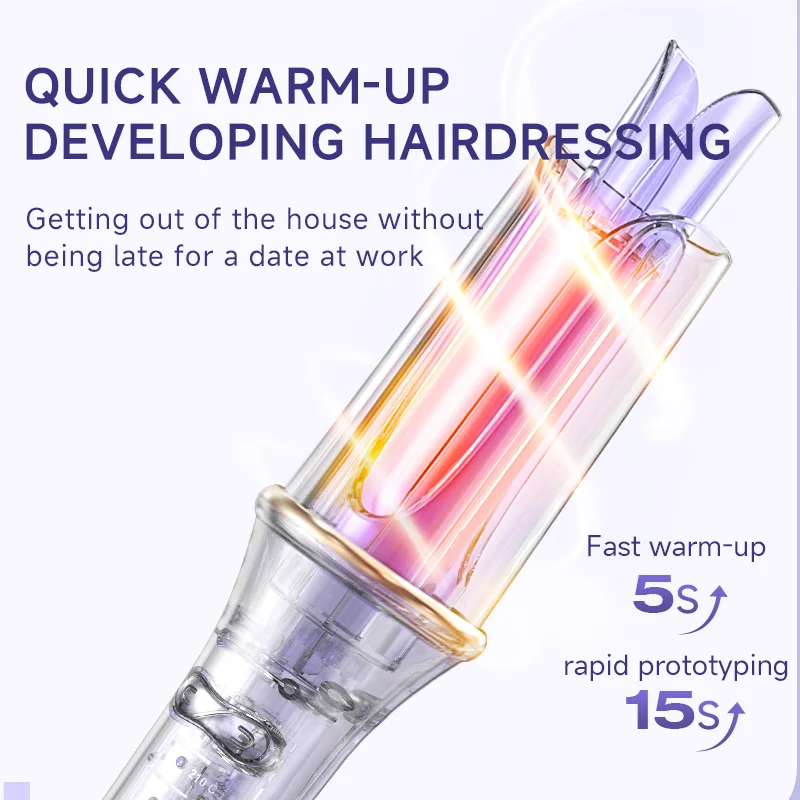 Wholesale Custom Automatic Hair Curling Iron Comfort Portable Hair Care Hair Curler