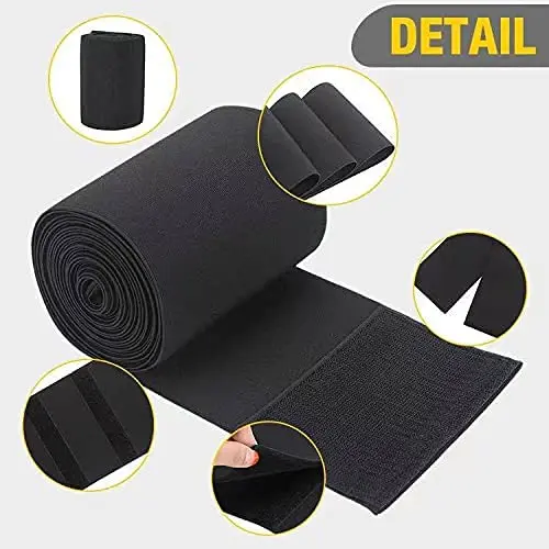 snatch me up bandage sweat wrap tummy belly stomach waist band trainer trimmer belt for