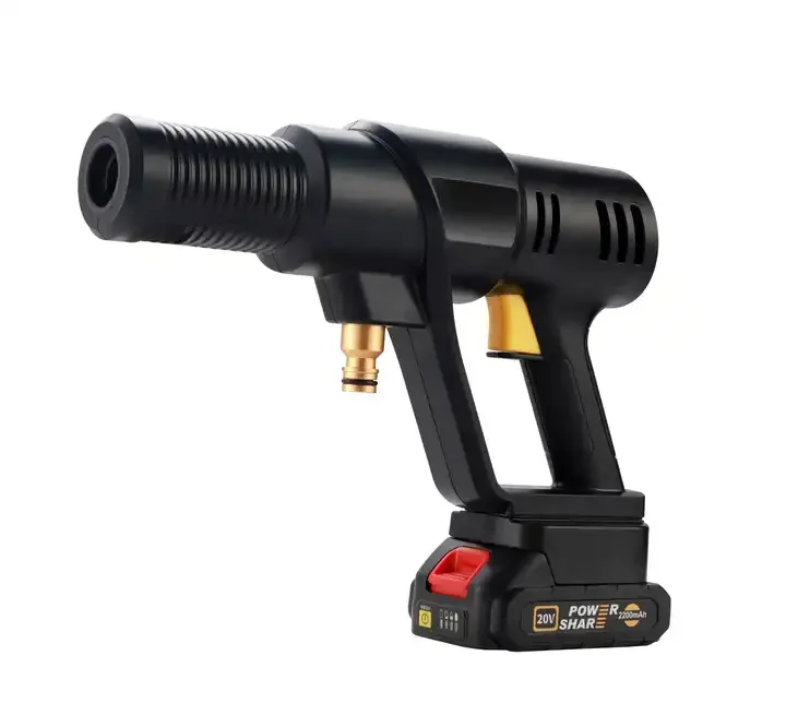 20V Li-on Lithium Battery Automatic Car Wash Systems High Pressure Cleaner Jet Cleaning Water  Gun