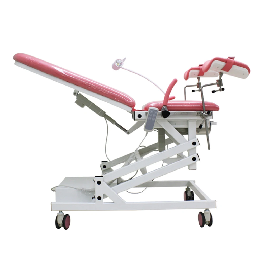 New Design Ce Certificated Medical Gynecological Portable Examination Table Chair For Hospital