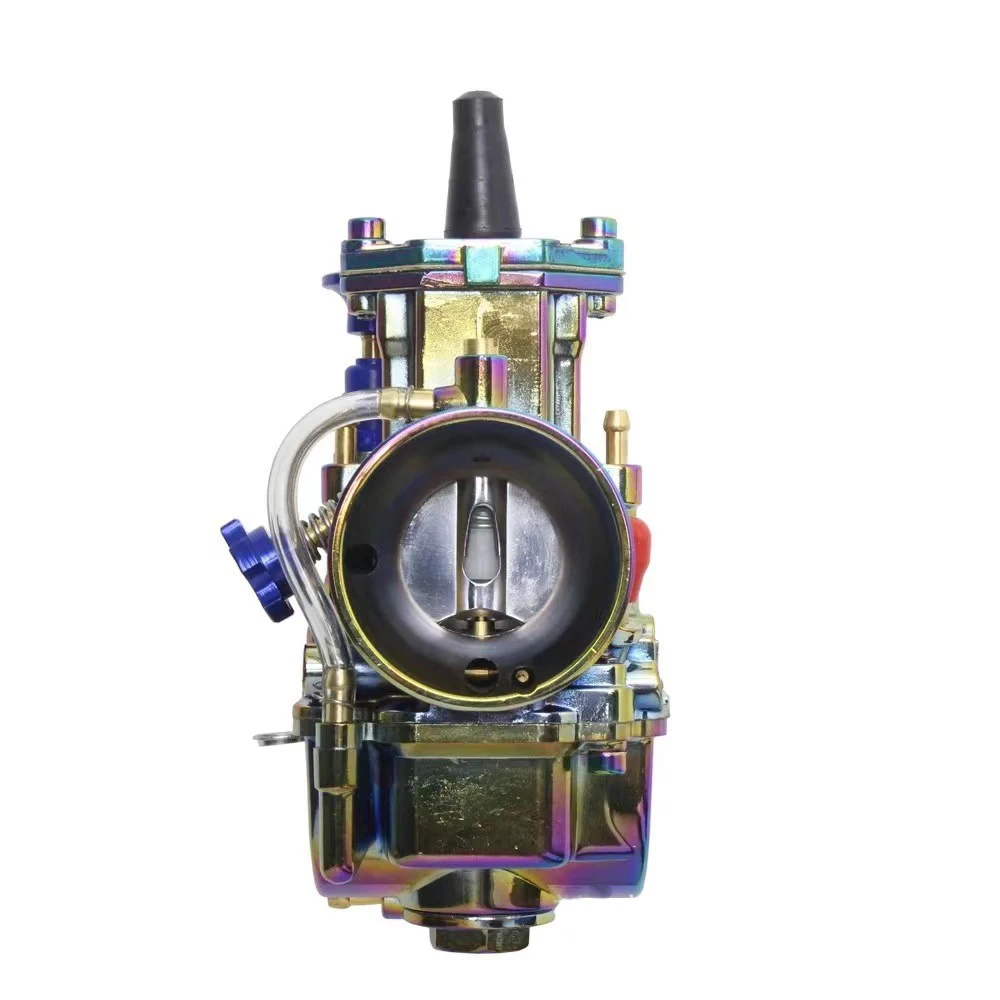 JFG For PWK 24 26 28 30 32 34 Colorful For Keihin PWK Motorcycle Carburetor Racing 90cc-250cc