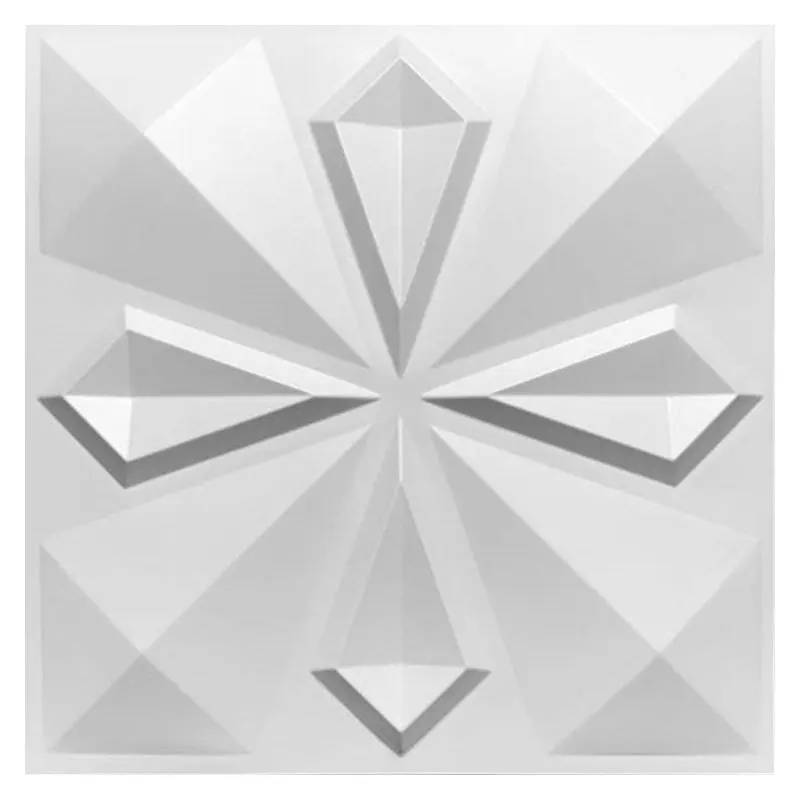 Waterproof 50*50 cm modern background wallpaper 3d pvc Wall Panel/Board Interior Decor Pvc Wall Panels