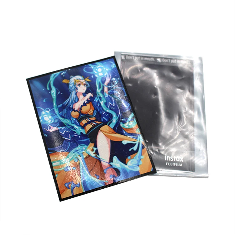 Custom Wholesale Protector Magnetic Holder Matte Card Sleeves Printing Soft Plastic PVC Card Sleeves