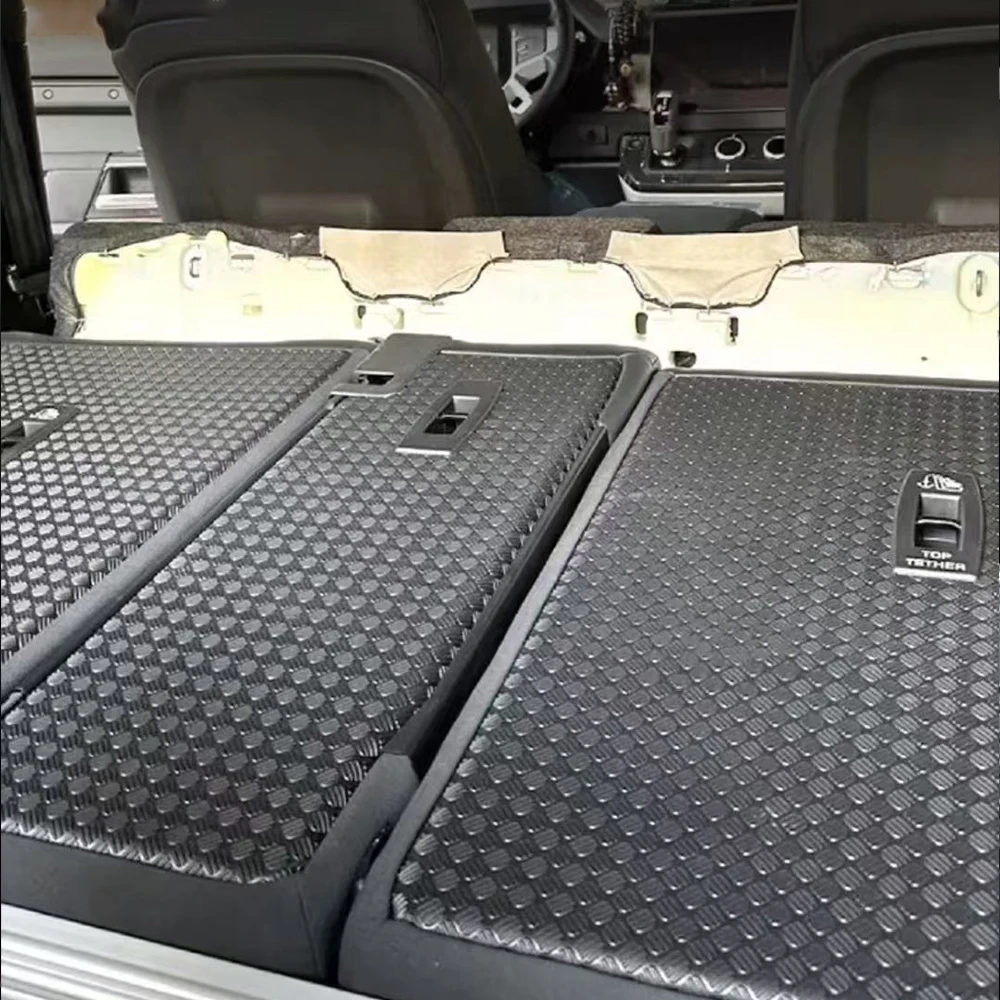 Car Rear Seat Folding Bracket Aluminum Alloy Lay flat Regulator Expands Trunk Capacity For Land Rover Defender 90 L663