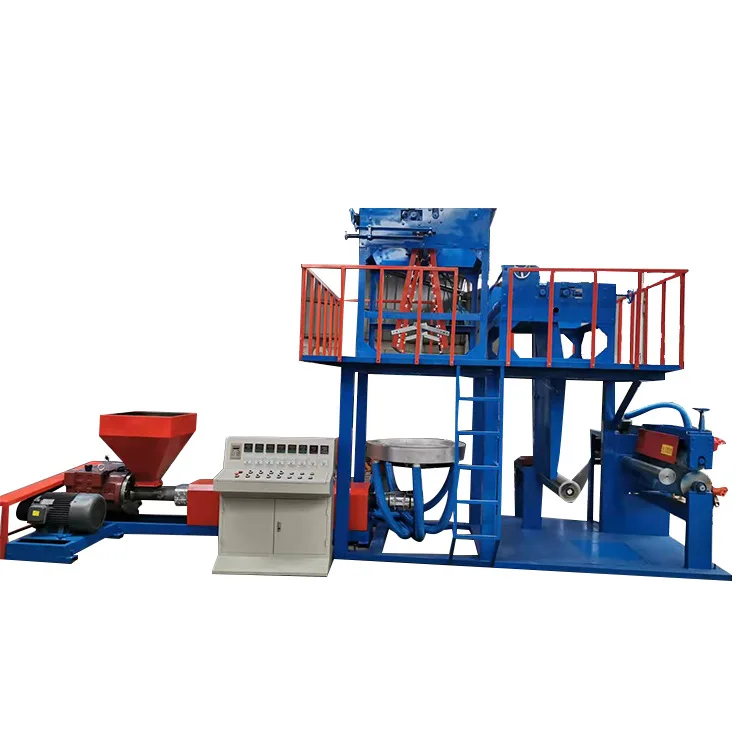 New design pp raffia plastic pellets extruding machine into pet yarn extruder with high quality
