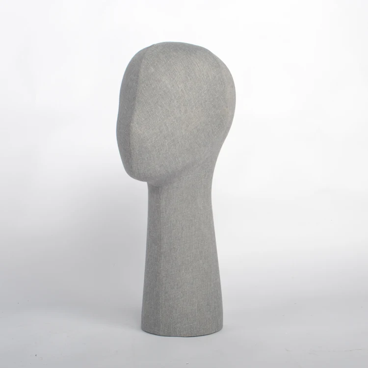 fiberglass display mannequin head long neck mannequin head