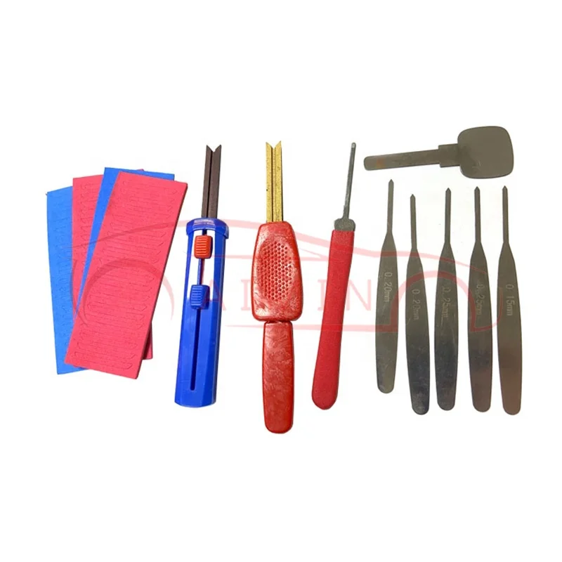 Hot selling New Arrival locksmith key Blade lock combined quick opening tool pick set
