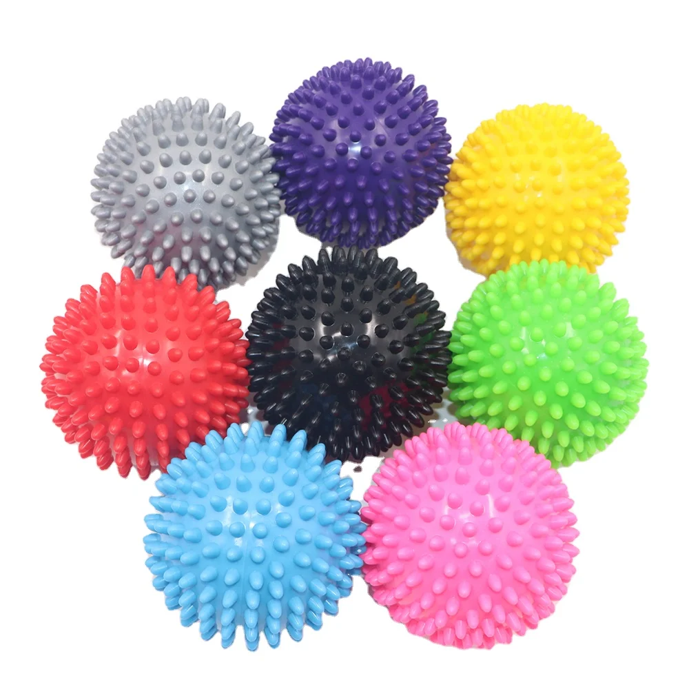
Foot Massage Ball and Hard Hand Massage Ball with Spiky High Density PVC Ball 