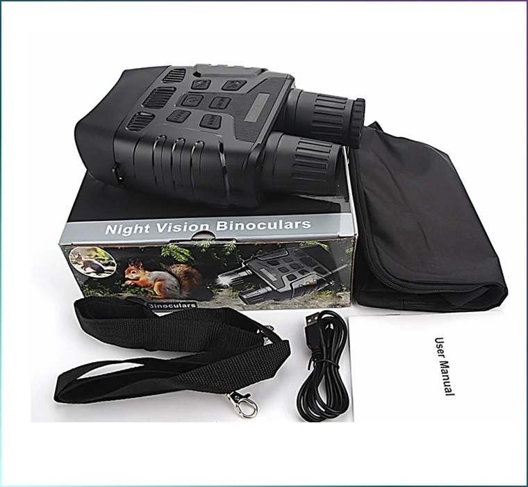 Digital Complete Darkness Infrared Binoculars For Adults - Hunting Night Vision Goggles