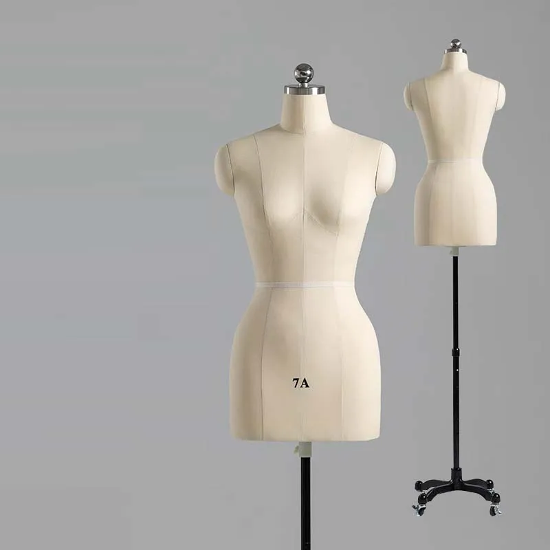 WH-JP Adjustable Half Body Soft Foam Dress Form Mannequin Pinable Tailor Mannequin for Sale Cloth Dummy