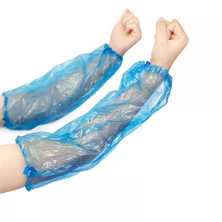 100pcs one bag disposable sleeves PE sleeves cover disposable oversleeve