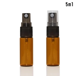 wholesale Empty 2ml 3ml 5ml 10ml fancy clear mini atomizer mist tester glass botol parfum perfume sample vials spray bottle