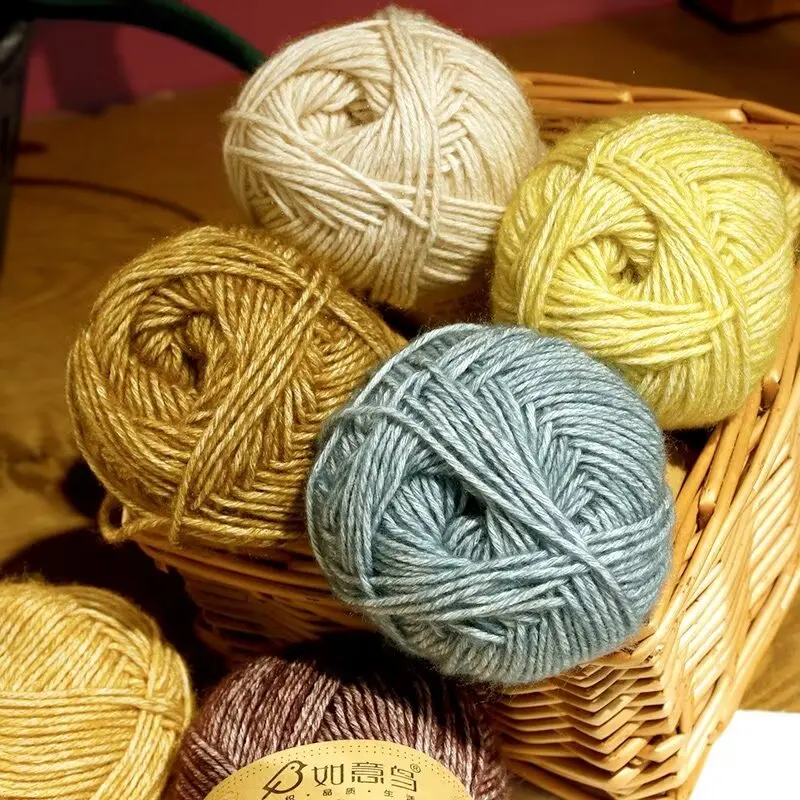 Yarncrafts Baby Hand Knitting Cotton Yarn Crochet Cotton Blended Wholesale