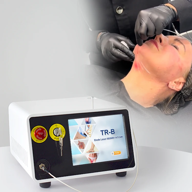 2024 Newst Portable Liposuction Device 980nm 1470nm Diode Laser Liposuction Machine