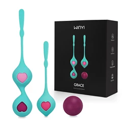 Chinese Sex Toys Silicone Exercise Love Kegel Balls Smart Sex Toy Kegel Balls For Women