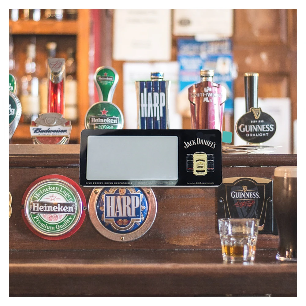 Indoor pop display stand Factory Supply Shops Advertising Boards Hanging Video Display Advertising Board