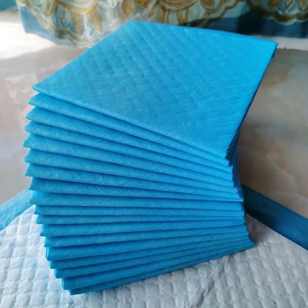 Disposable Adult Incontinence Pad Unisex Super High Absorbency Changing Liners One Time Use Printed Underpad