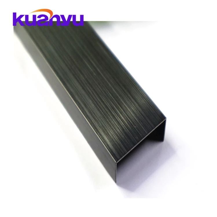 Stainless Steel Tile Trims Sus201 Sus304 Wall Tile Corner Edge Tile Trim For Washroom Walls Strip