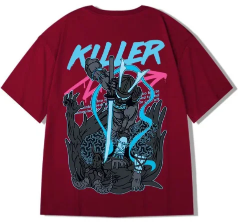 ready to ship tall big new design custom oversize t-shirt for men