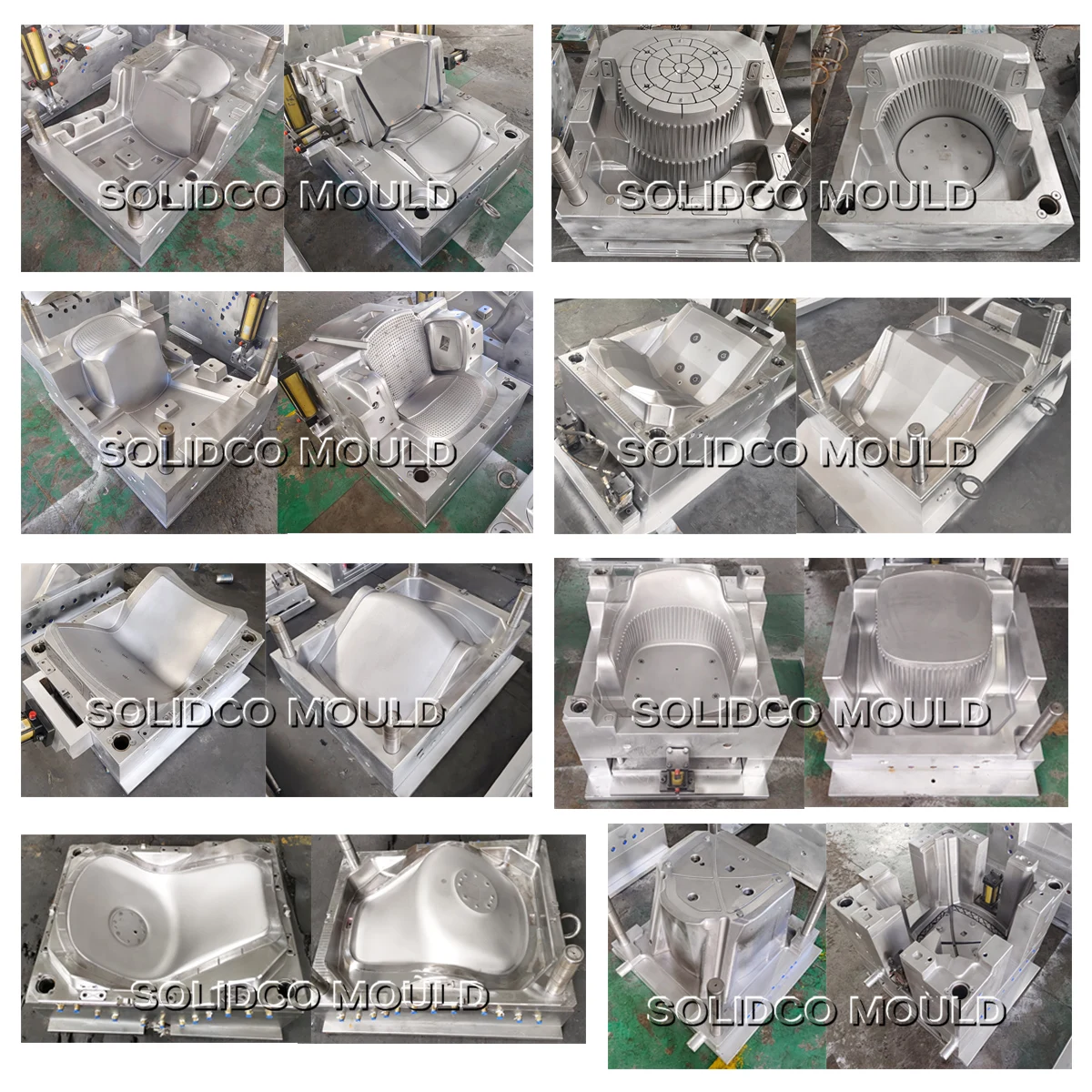 IRON CASTING MOLD COMPRESSION TYPE PLASTIC CHAIR INJECTION MOULD