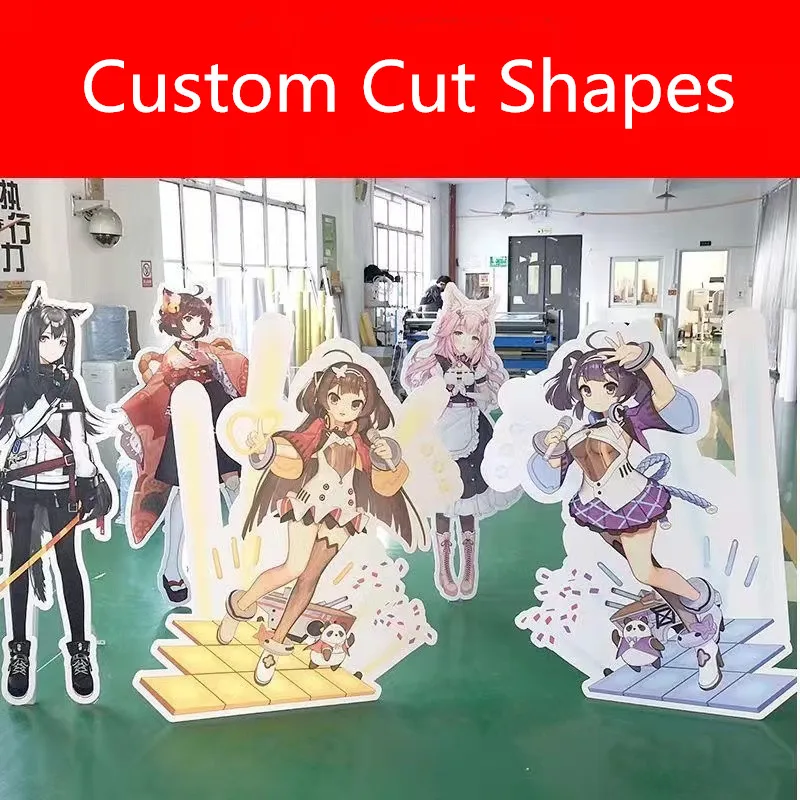 Индивидуальный рекламный картон с вырезами