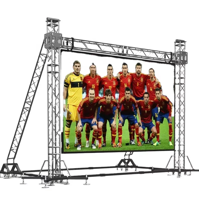 Full color P3.91 P4.81 P2.98 curved  rental SMD Flexible Panels Screen video wall  display