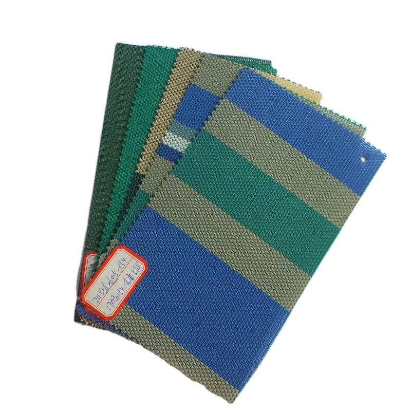 For Chair Pads 2x1 PVC Coated Polyester Mesh Fabric Patio Furniture Best Fabric Vinyl Umbrella Bag Other Fabric Woven Plain