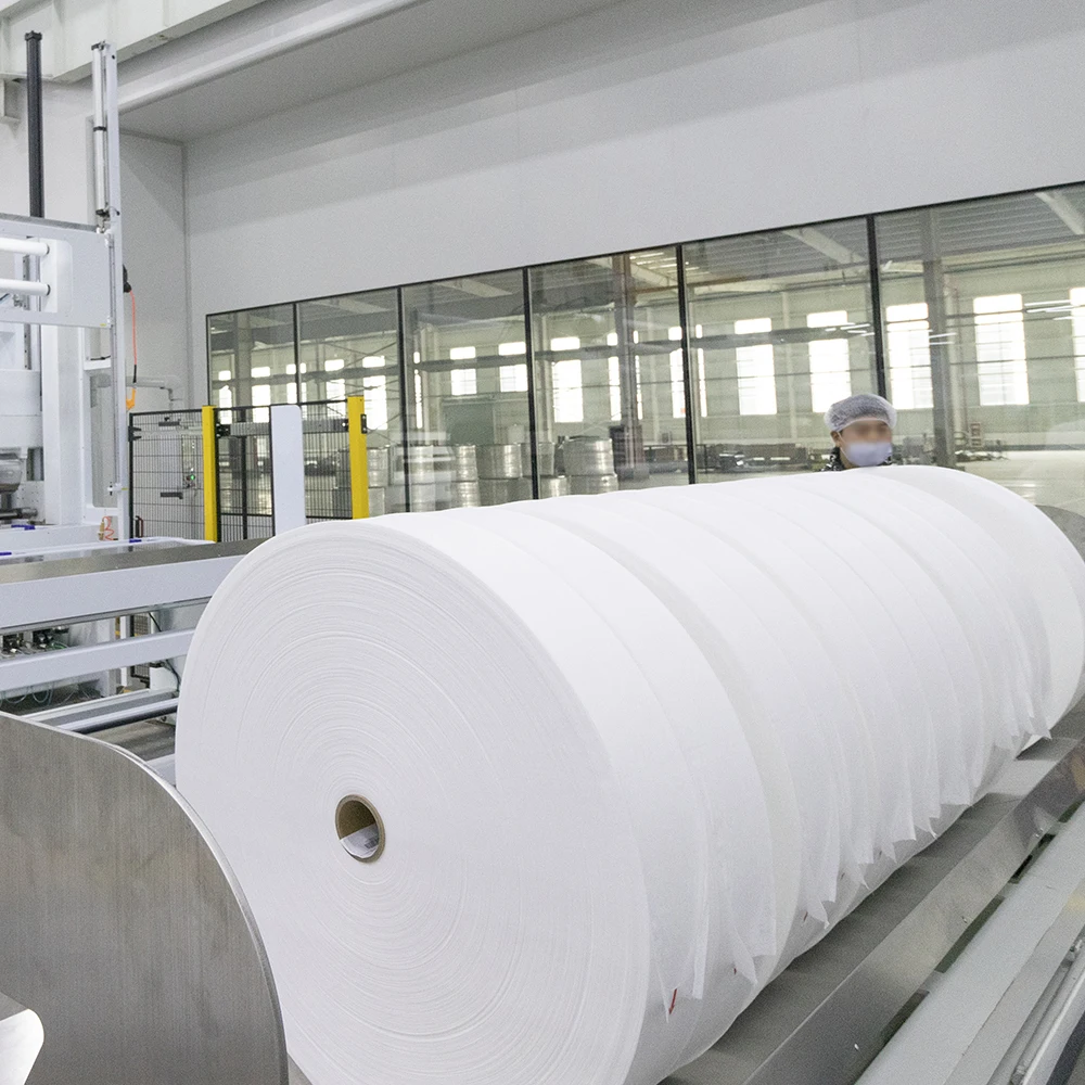 Wholesale Custom Recyclable Biodegradable 100% Cotton Spunlace Nonwoven Fabric For Disposable Pant