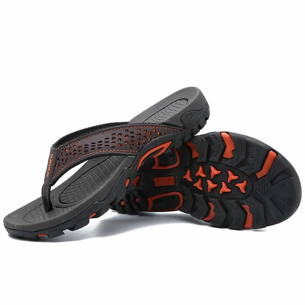 
New Fashion Outdoor Summer Sandals Men Slipper Sport Leather Sandals For Men 