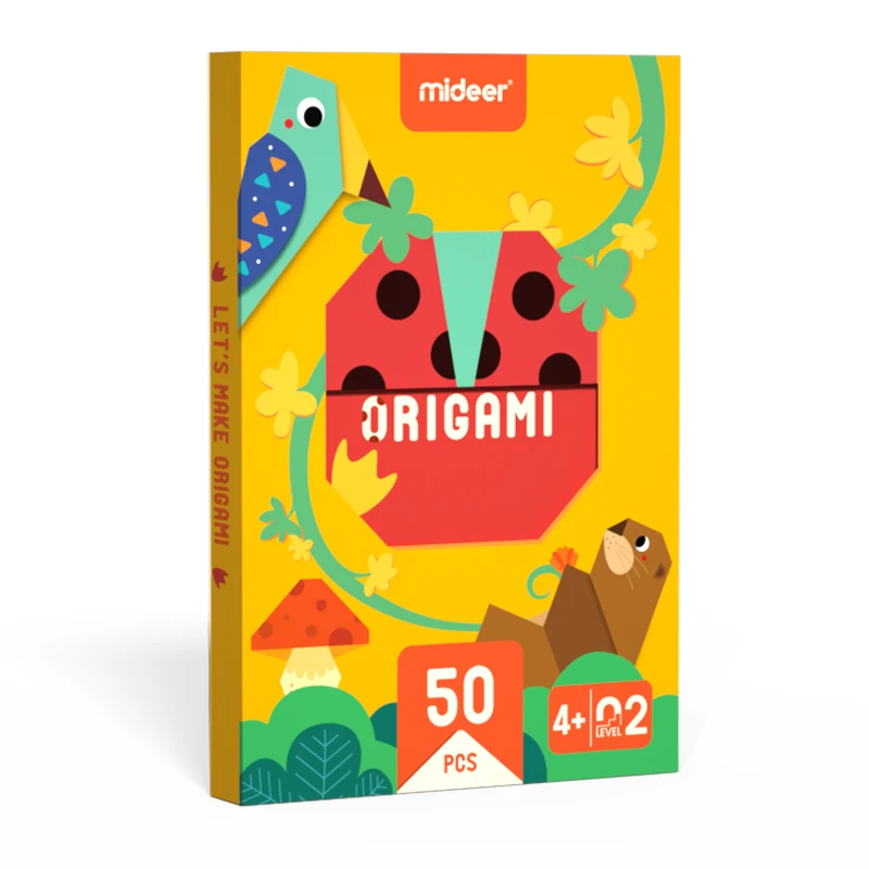 Mideer MD2089 Brainstorming Advanced Origami Book - Introduction DIY Paper Craft Children Cartoon fantasy paper