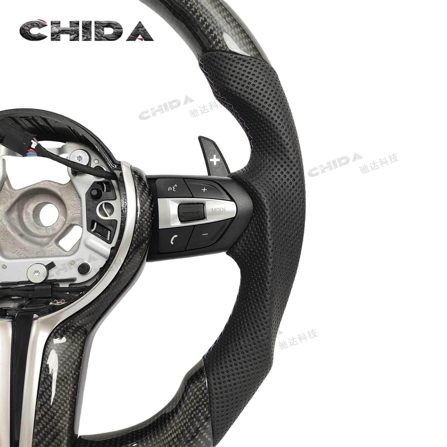 Upgraded  Carbon Fibre Sport Steering Wheel for BMWs F10 F30 F32 F20 F07 F01 F02 F22 F87 F12 F06 F35 F80 F36 F18 F15