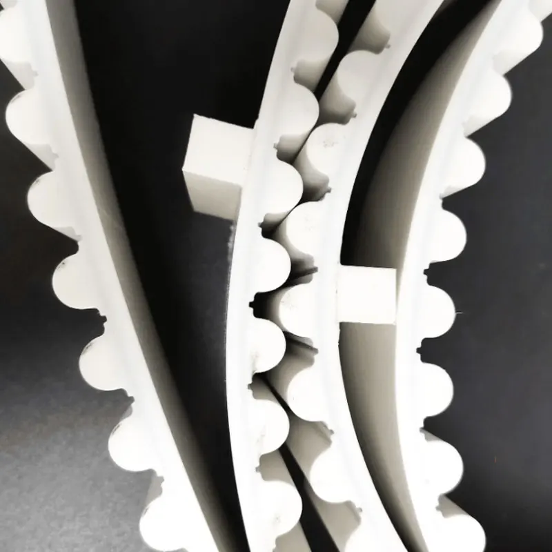 Best Selling Double Sided Htd 3m 5m 8m 14m 20m Open Ended Synchronous Belt Pu Rubber Timing Belt With Steel Core