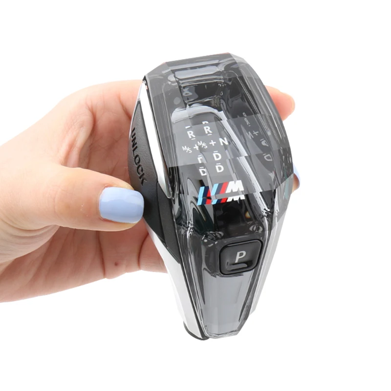 Цветной Код для BMW X5 F15 2013 до 2018, Модифицированная кристальная ручка переключения передач из трех предметов, ручка переключения передач