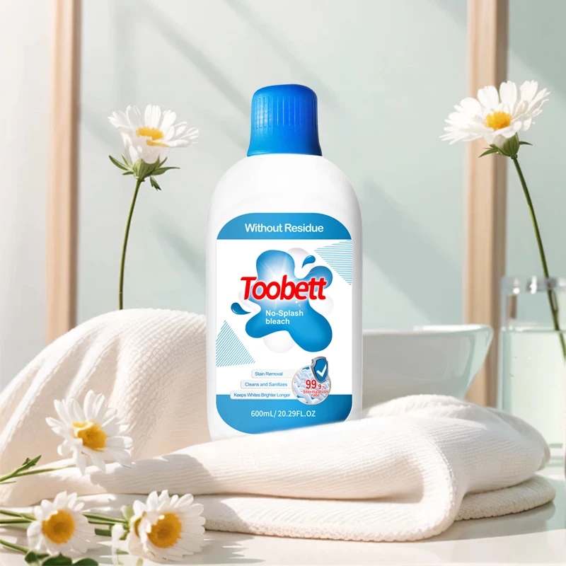 Laundry bleach 600ml Clean clothes laundry whitening products laundry whitener