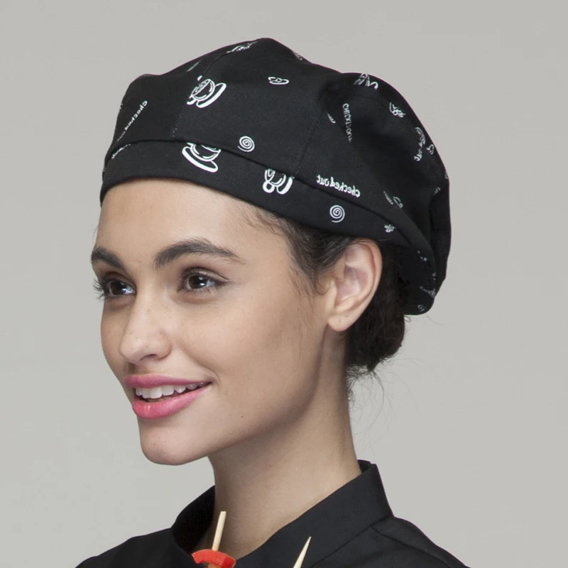 
CHECKEDOUT wholesale in stock multi color fabric chef waiter hat 